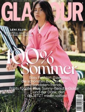 Helene Boshoven Samuel in Glamour Cover.